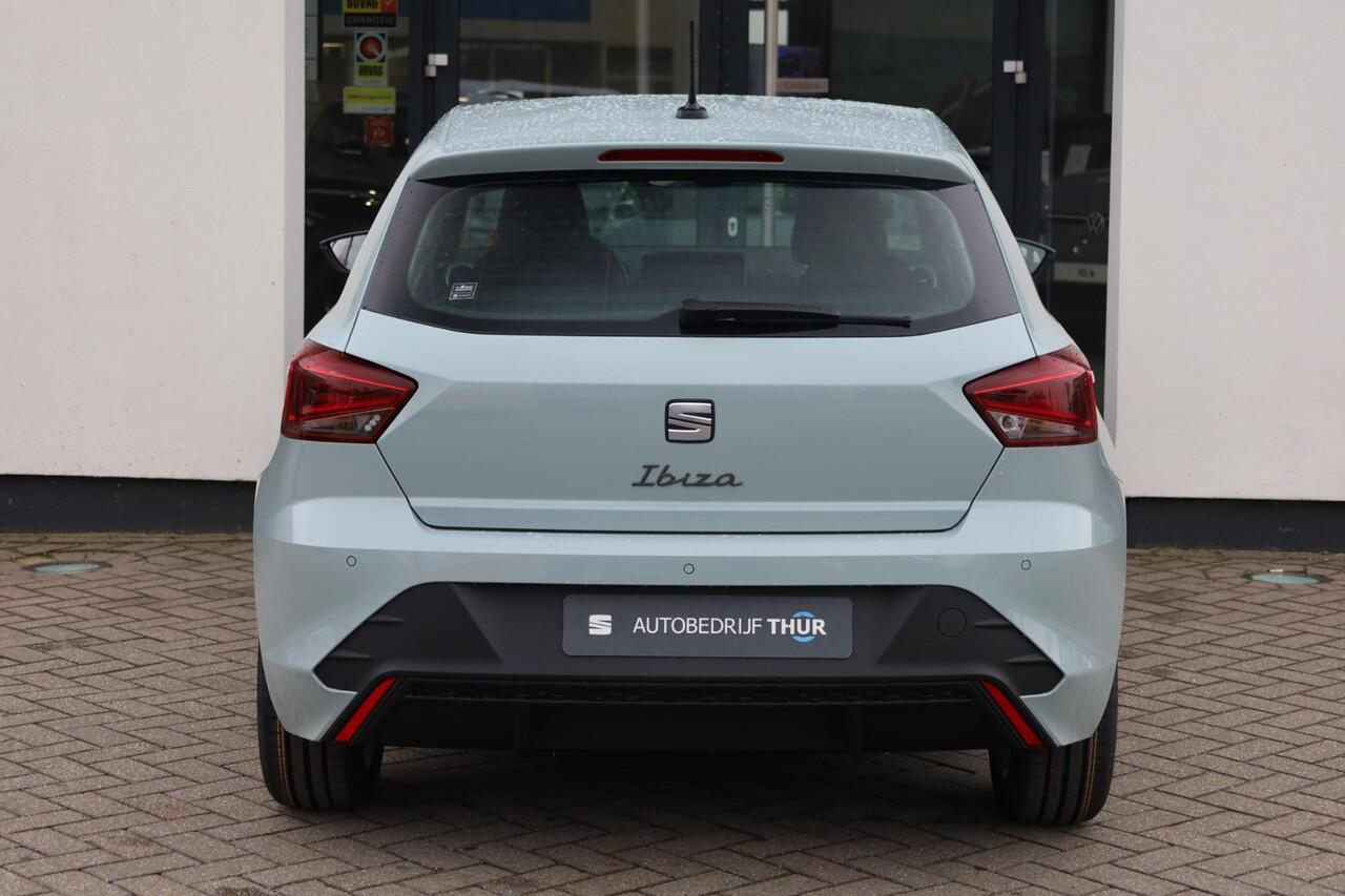 Seat IBIZA 1.0 EcoTSI Style Plus 95PK / 70kW, Apple Carplay & Android Auto, adaptive cruise control (ACC), draadloos telefoon laden, full LED koplampen, grootlichtassistent, volledig digitaal instrumentenpaneel, parkeersensoren achter, 15'' LMV 'Design'