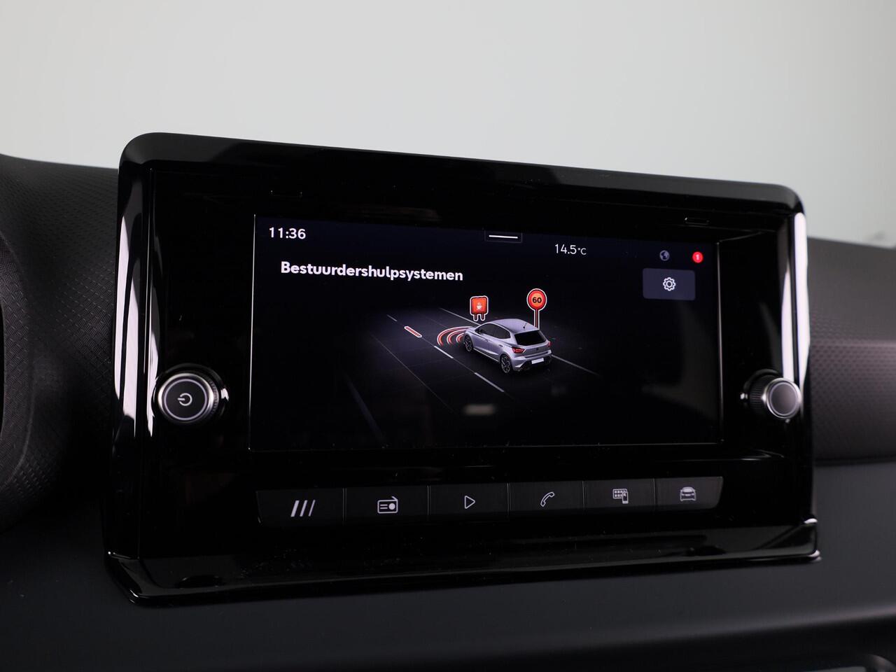 Seat IBIZA Style Business Connect 1.0 EcoTSI 95 pk | Oniric Grey Metallic | Velgen 'Design Machined' | Safe & Driving Pack M | Apple Carplay | Sensoren V+A | Achteruitrij camera