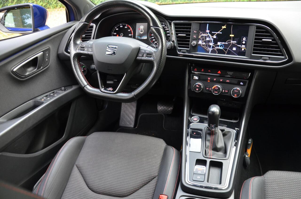 Seat LEON ST 1.4 EcoTSI FR Business Intense Automaat/Navi/Pdc/Ecc/Led/Trekhaak/Apple Carplay/Android Auto/Cr-Controle/18-Inch Lmv/Privacy-Glass