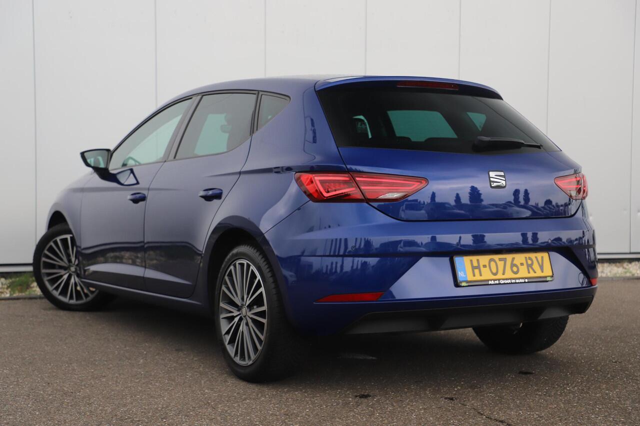 Seat LEON 1.0 TSI Style Ultimate Edition Beats 116PK Virtual Cockpit Full LED 17 inch Navigatie Achteruitrijcamera Clima Keyless Stoelverwarming Lane Assist