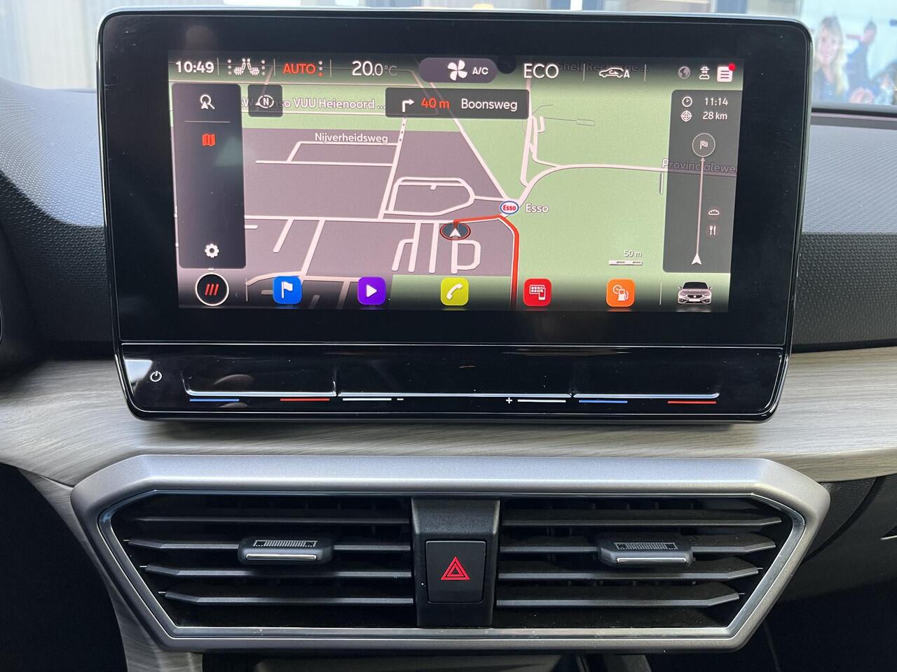 Seat LEON 1.4 TSI eHybrid PHEV Xcellenge | Navi/Adapt.Cruise/Clima/Stoel+Stuurverw./17"/Apple CarPlay/El.Best.Stoel+Memory/Afn.Trekhaak