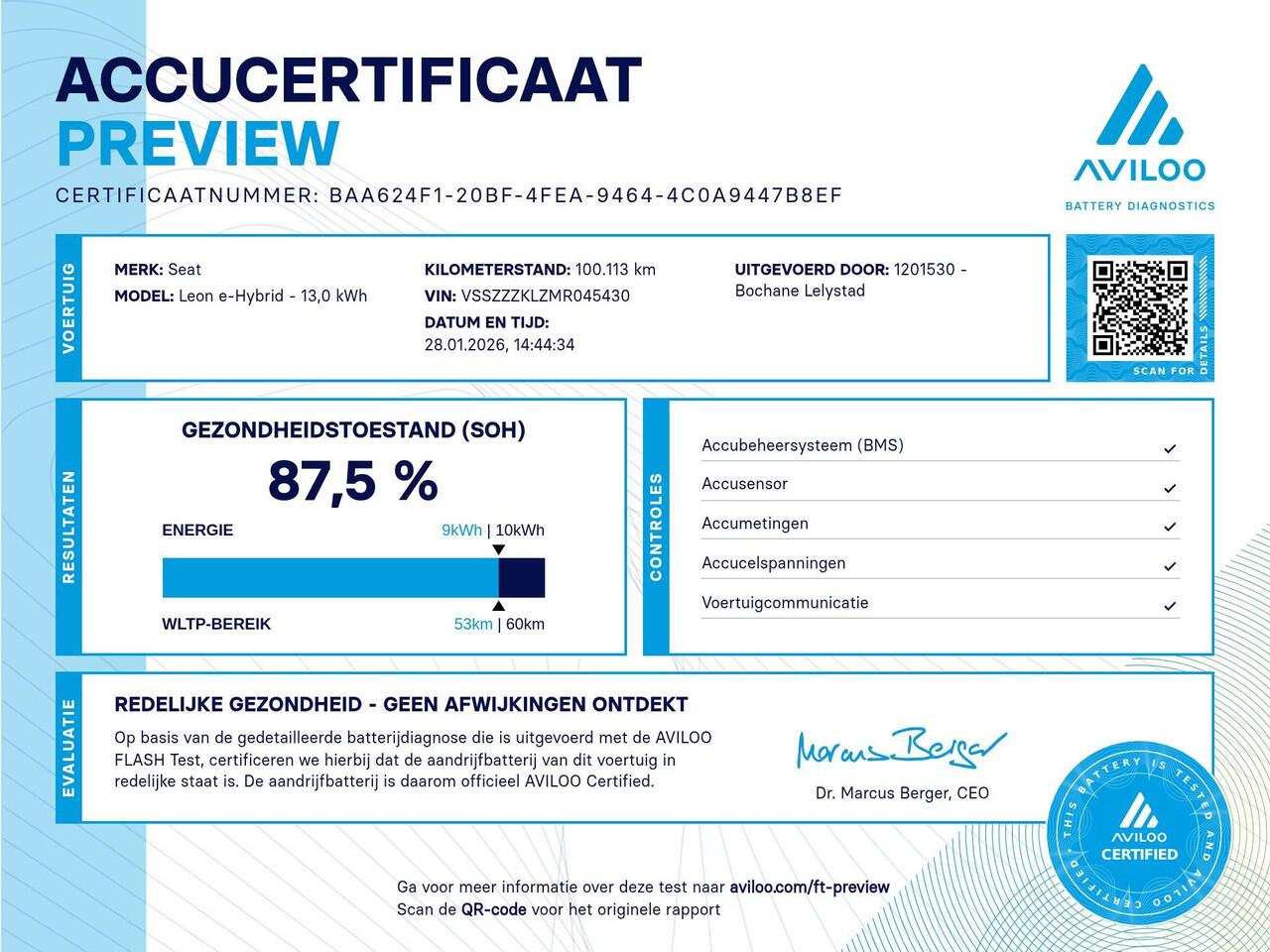 Seat LEON Sportstourer 1.4 TSI eHybrid PHEV FR | Navigatie |