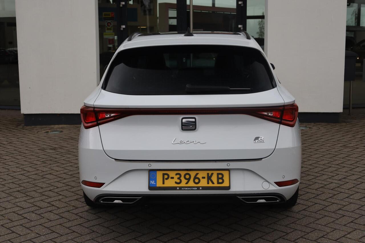 Seat LEON Sportstourer 1.4 TSI eHybrid PHEV FR PL ¤613 p/m* 204PK / 150kW Side assist sfeerverlichting navigatie grootbeeld leder alcantara ACC cruise control FR FULL Led cruise control parkeersensoren multifunctioneel lederen stuurwiel doorn ons geleverd en door o