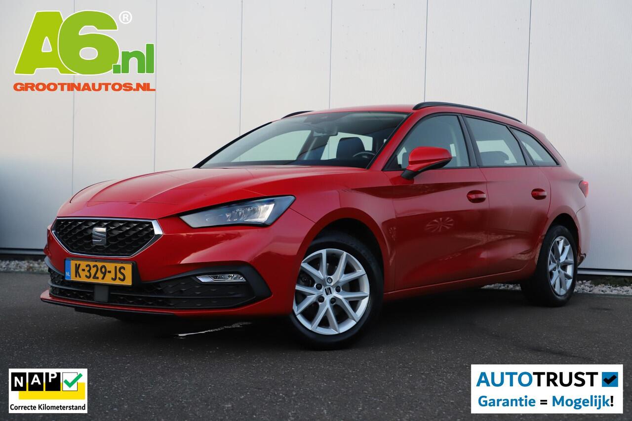 Seat LEON Sportstourer 1.0 TSI Business Virtual Cockpit Full LED Navigatie Draadloos Carplay Android Clima Cruise Control 16 inch LMV