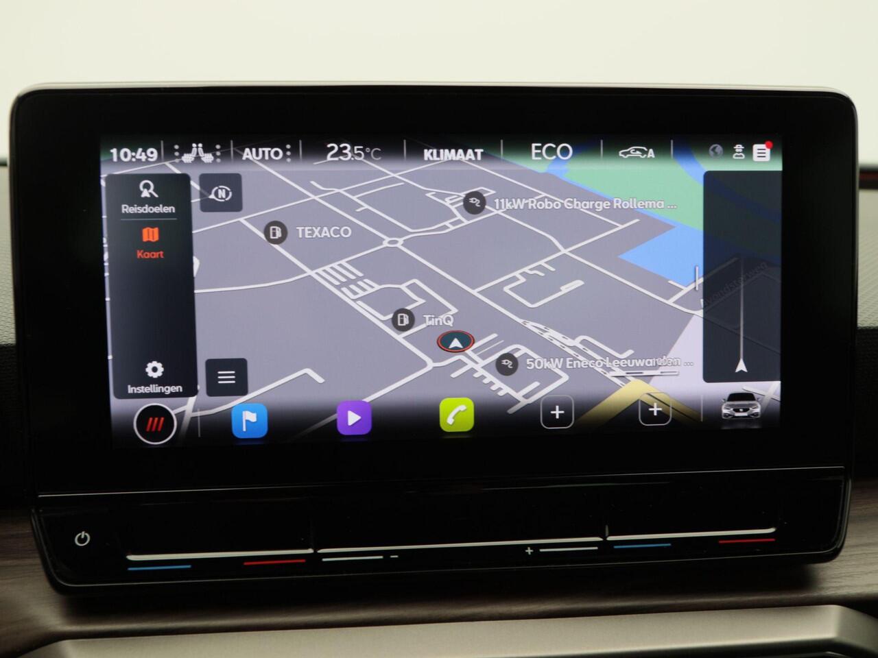 Seat LEON 1.4 TSi eHybrid 204 Pk PHEV | Adaptive Cruise | Climate Control | Stuur/Stoelverwarming | Trekhaak | Carplay | Navigatie | Camera | 17 Inch | 87.265 Km!!