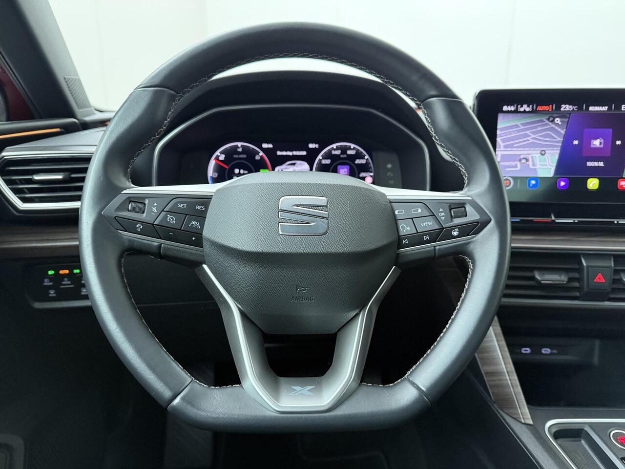 Seat LEON 1.4 TSI eHybrid PHEV FR Business Intense | 204 PK | Automaat | Adaptive cruise control | Achteruitrijcamera | LED verlichting | Apple Carplay/Android Auto |