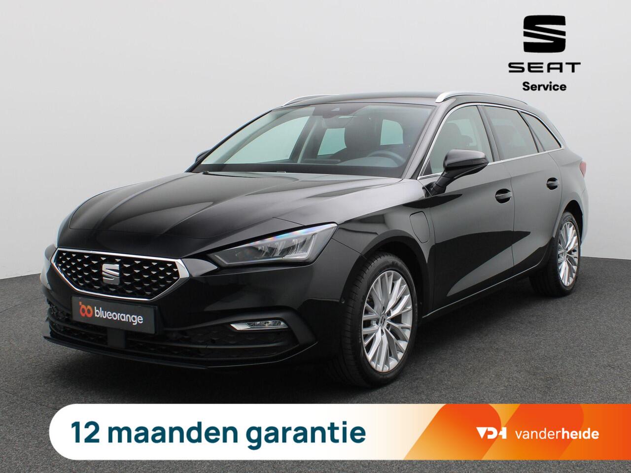 Seat LEON Sportstourer 1.4 TSI eHybrid PHEV Xcellence 204PK DSG SOH 89%, Trekhaak, Stoelverwarming, Achteruitrijcamera, Dodehoek Detectie, Apple Carplay, Adaptieve cruise control, PDC v+a
