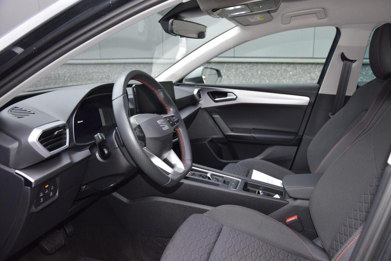 Seat LEON 1.4 TSI eHybrid PHEV FR | SOH 100%| stuurwiel verwarmd | lederen/stof bekleding |