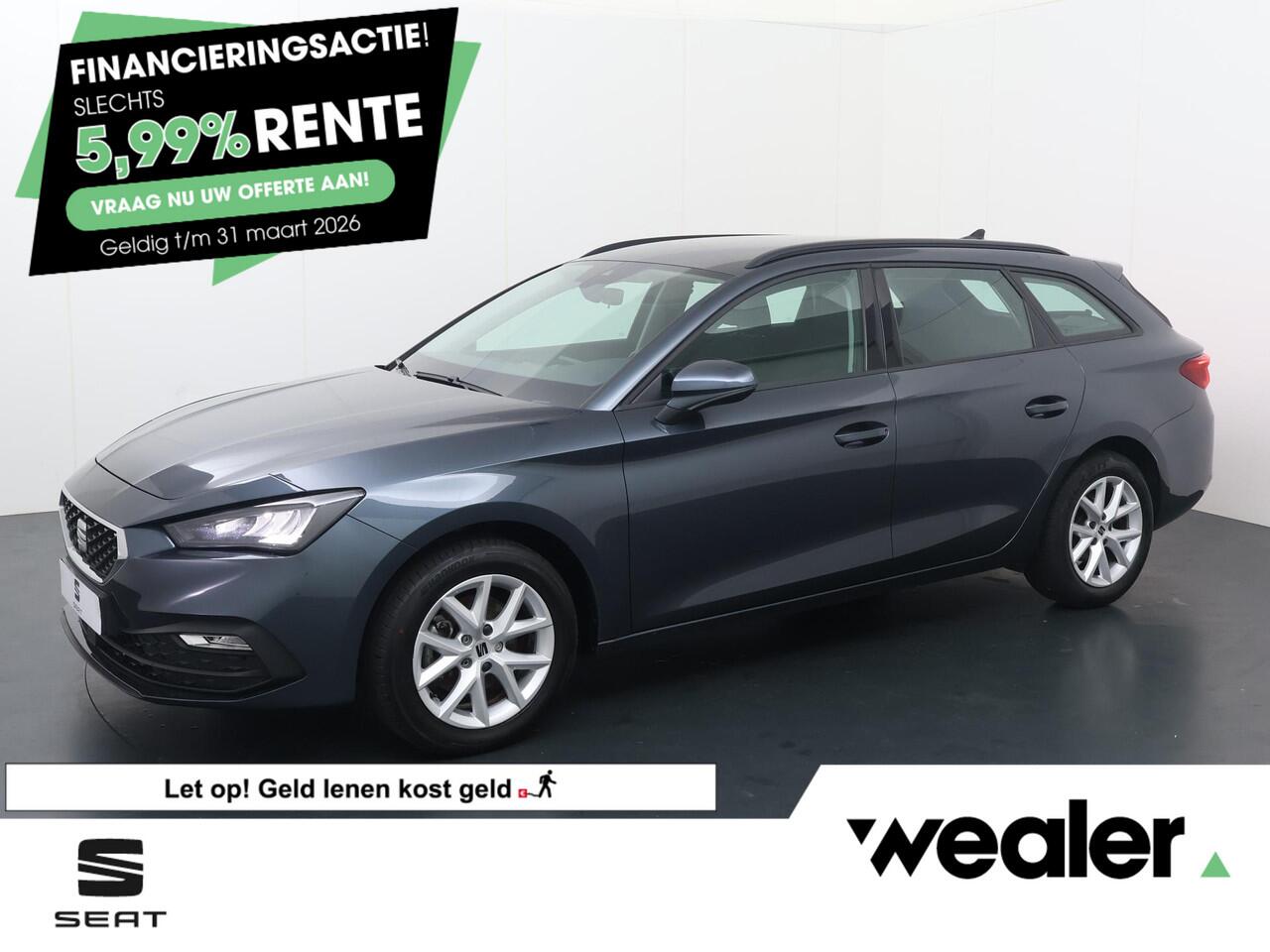 Seat LEON Sportstourer 1.0 TSI Reference | 90 PK | Cruise control | Led verlichting | Climate control | Apple Carplay/Android Auto |