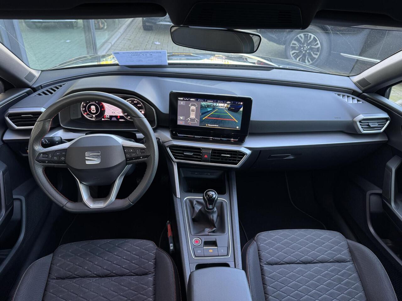 Seat LEON Sportstourer 1.0 TSI FR Business Intense NL-AUTO | CAMERA | STOEL/STUUR VERWARMING