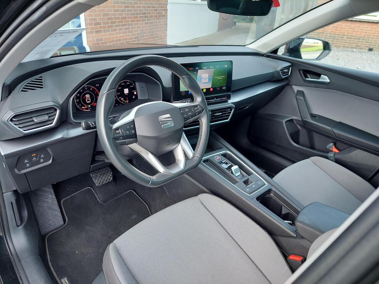 Seat LEON Sportstourer 1.0 eTSI Style Business Intense NL-auto | rijklaarprijs !!