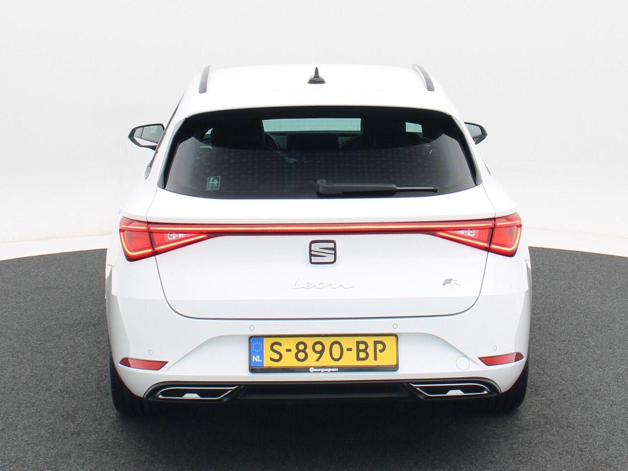 Seat LEON Sportstourer 1.0 eTSi 110 Pk Automaat FR Business | LED | Virtual Cockpit | Navigatie | Climate | Lane Assist | PDC achter | 17 Inch | 78.647 Km!!