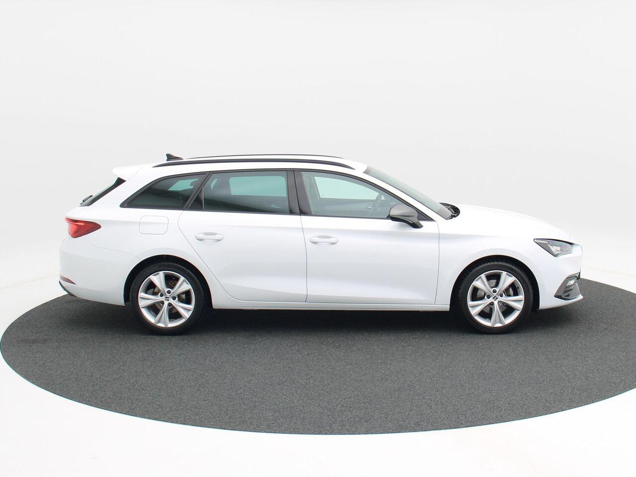 Seat LEON Sportstourer 1.0 eTSi 110 Pk Automaat FR Business | LED | Virtual Cockpit | Navigatie | Climate | Lane Assist | PDC achter | 17 Inch | 78.647 Km!!