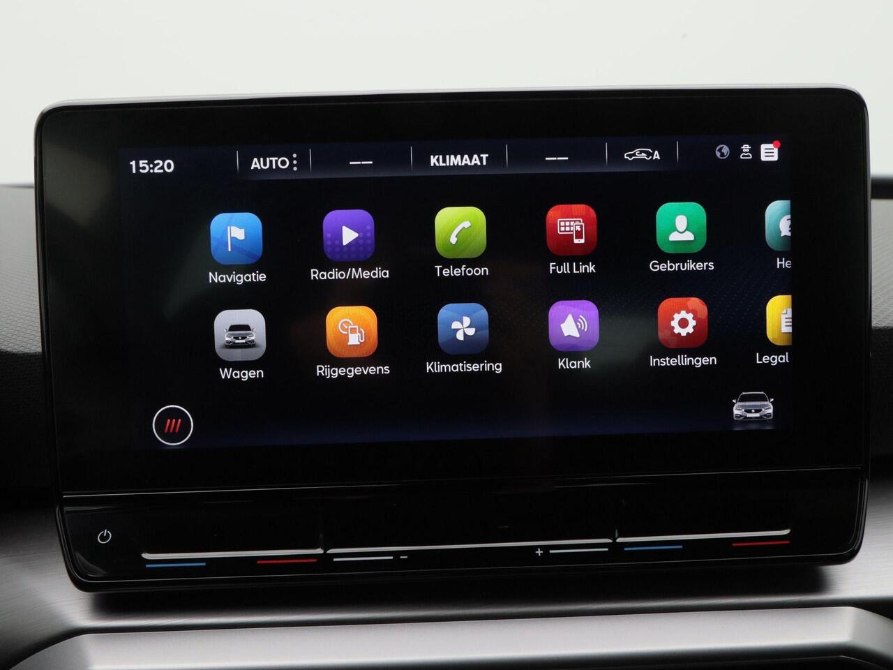 Seat LEON Sportstourer 1.0 eTSi 110 Pk Automaat FR Business | LED | Virtual Cockpit | Navigatie | Climate | Lane Assist | PDC achter | 17 Inch | 78.647 Km!!