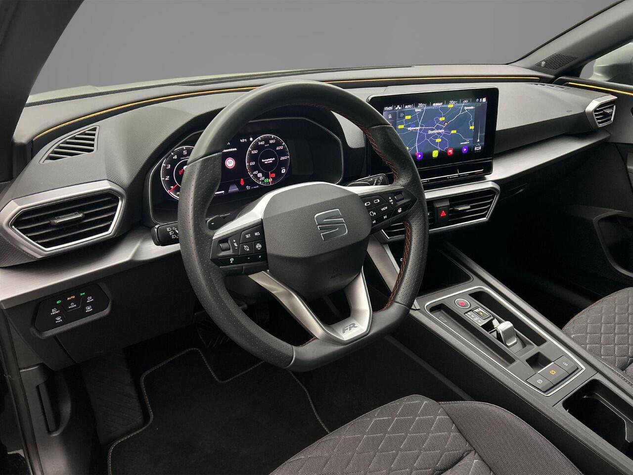 Seat LEON Sportstourer FR Business Intense 1.5 TSI 150pk DSG Automaat Panoramadak, Beats audio, Adaptive cruise control, Elektrische achterklep, Stoelverwarming, LED koplampen