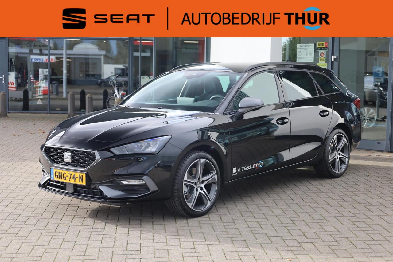 Seat LEON Sportstourer 1.5 TSI e-Hybrid FR PHEV First Edition 204PK / 150kW, Alcantara bekleding, achteruitrijcamera (rear view), full map navigatie, adaptieve cruise control (acc) met Stop & Go en stuurhulp, Apple Carplay / Android Auto, file assistent, verwarmbaa