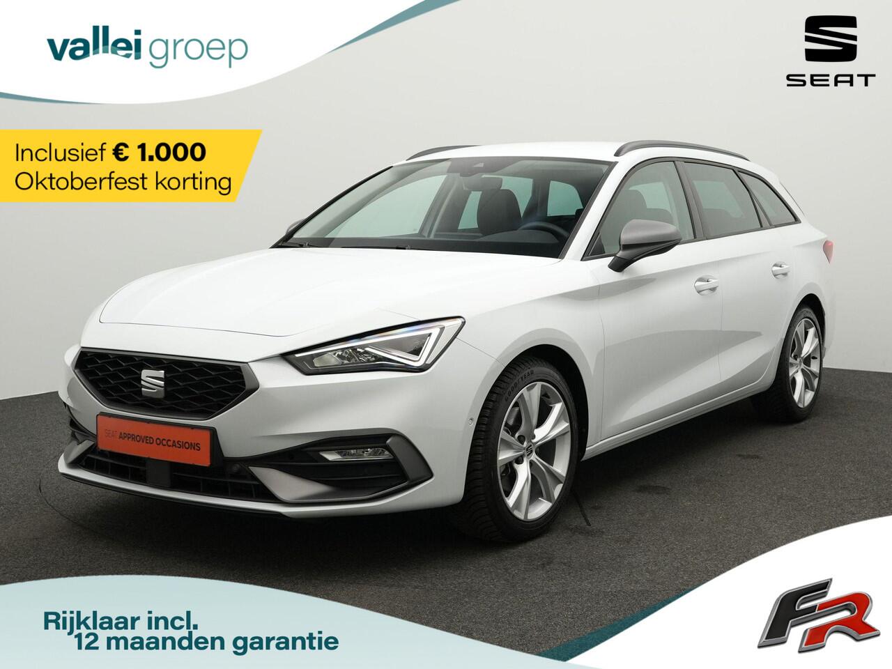 Seat LEON Sportstourer 1.5 eTSI 150 pk DSG FR Business Intense | Stuur-/stoelverwarming | Achteruitrijcamera | Navigatie