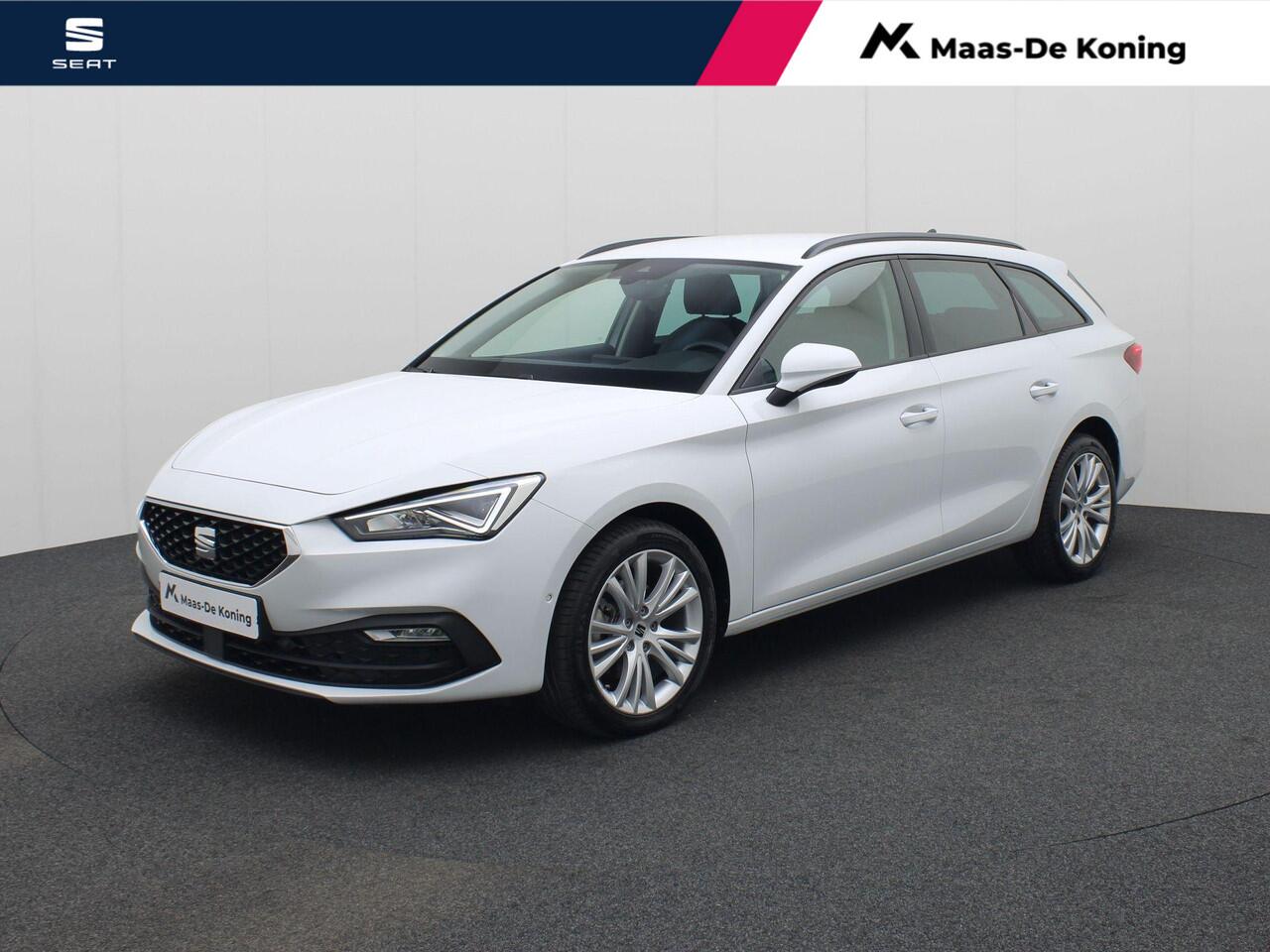 Seat LEON Sportstourer 1.5eTSI/150PK Style DSG · Camera + Parkeersensoren · Keyless · App connect · Garantie tot maart 2029