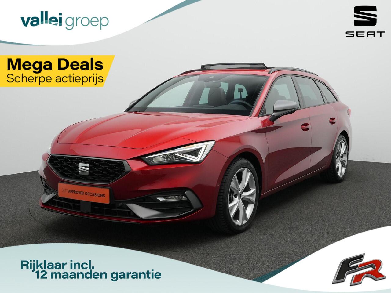 Seat LEON Sportstourer 1.0 eTSI 110 pk DSG FR Business | Panoramadak | Achteruitrijcamera | Navigatie | Adaptive Cruise