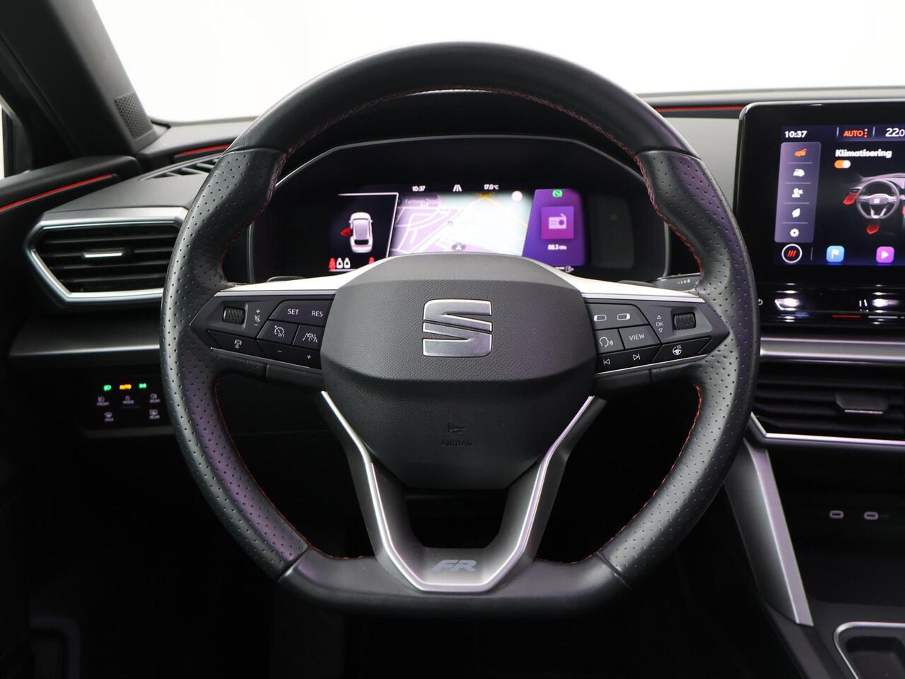 Seat LEON Sportstourer 1.4 TSI eHybrid PHEV FR Business Intense | 204 PK | SoH 99% | Trekhaak | Camera | LED | Carplay |