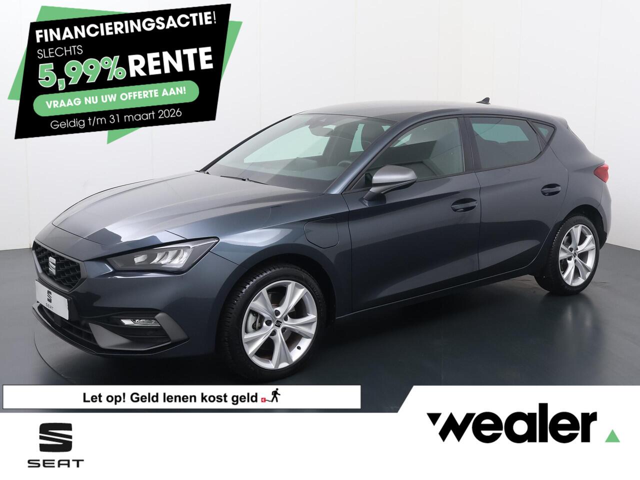 Seat LEON 1.5 TSI e-Hybrid FR PHEV First Edition | 204 PK | SoH 100% | Automaat | Multifunctioneel stuurwiel | Cruisecontrol | Achteruitrijcamera |