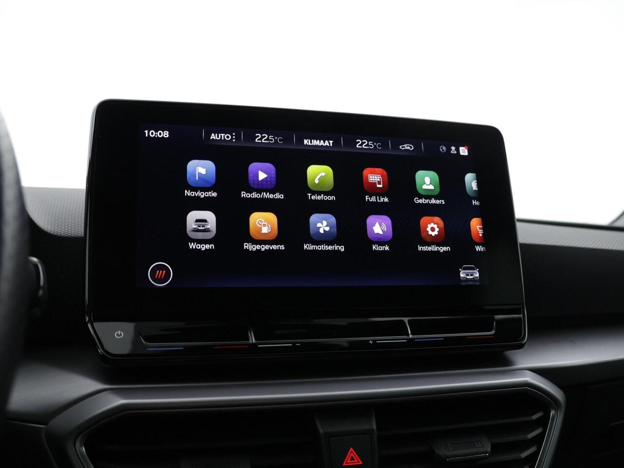 Seat LEON Sportstourer 1.0 eTSI 110pk DSG Style Business Intense · Apple/Android Car Play · Navigatie · P-Sensoren · Cruise Control · Sfeerverlichting · 18'' Inch · Garantie t/m 16-01-2028 of 100.000km