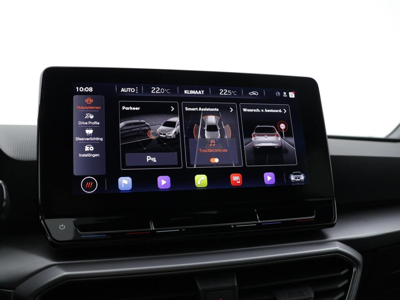 Seat LEON Sportstourer 1.0 eTSI 110pk DSG Style Business Intense · Apple/Android Car Play · Navigatie · P-Sensoren · Cruise Control · Sfeerverlichting · 18'' Inch · Garantie t/m 16-01-2028 of 100.000km