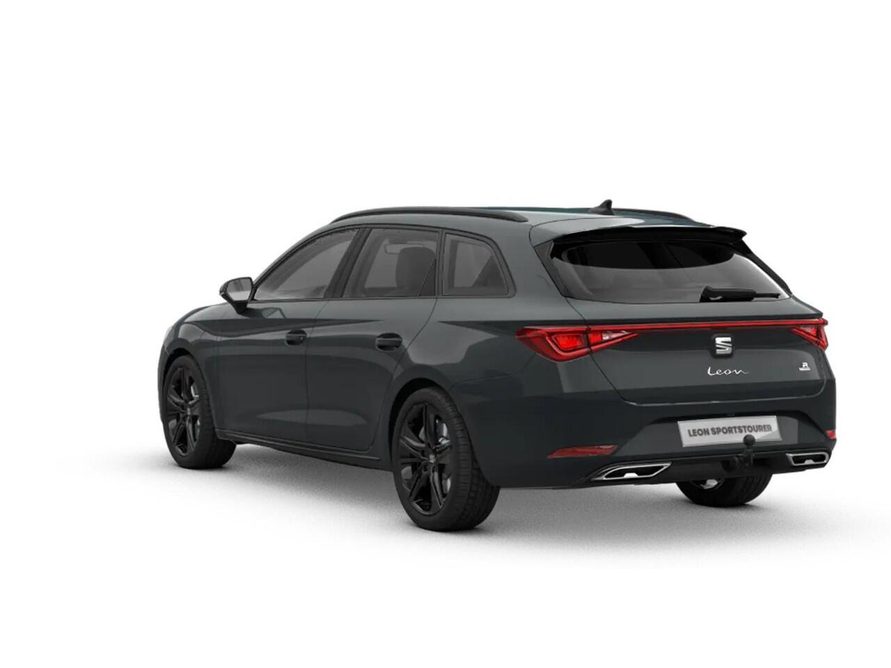 Seat LEON Sportstourer 1.5 TSI e-Hybrid FR Business | Black Pack | Safe & Driving Pack | Trekhaak zwenkbaar (elektr. ontgrendeling) | C2K - Velgen 'Black Pack', 18 inch