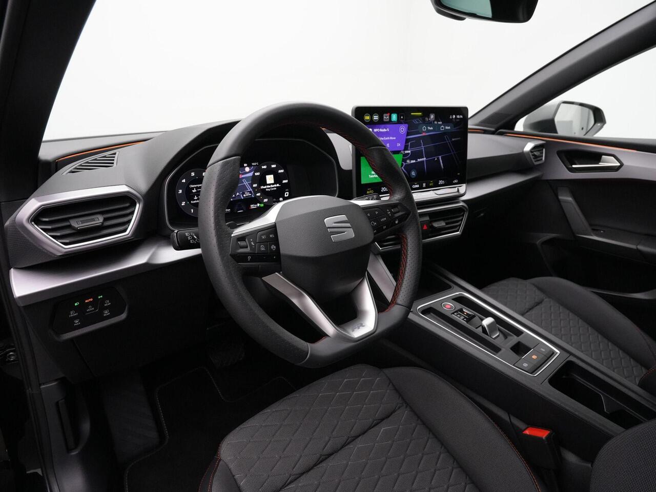 Seat LEON Sportstourer 1.5 TSI e-Hybrid 204 pk DSG FR Business | Trekhaak | Matrix LED | Achteruitrijcamera | Adaptive Cruise | Navigatie