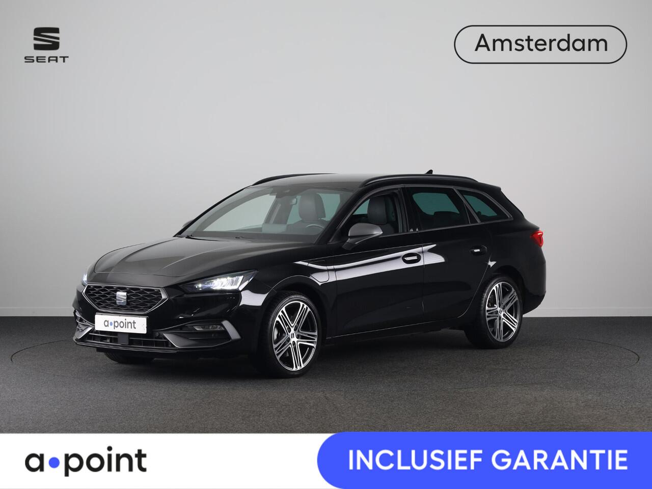 Seat LEON Sportstourer 1.5 TSI e-Hybrid FR PHEV First Edition 204 pk Automaat | Verlengde garantie | Navigatie | Parkeersensoren | Achteruitrijcamera | Adaptieve cruise control |
