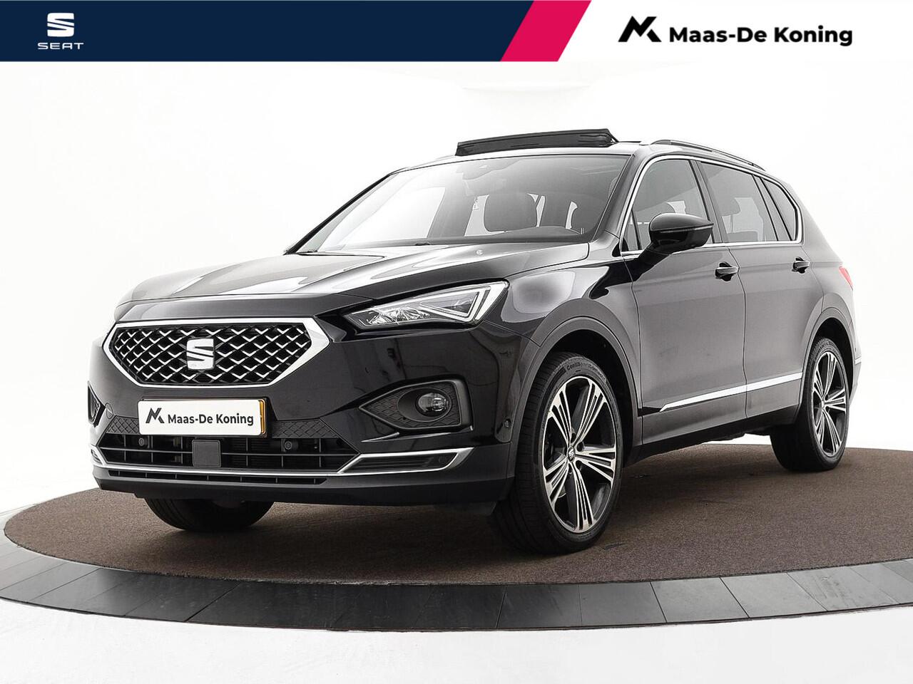 Seat Tarraco 1.5 TSI 150pk Xcellence 7p. · Apple/Android Car Play · Camera · Panoramadak · Achterbank verwarmd · 7 Persoons · Elek. Achterklep · 20'' Inch ·