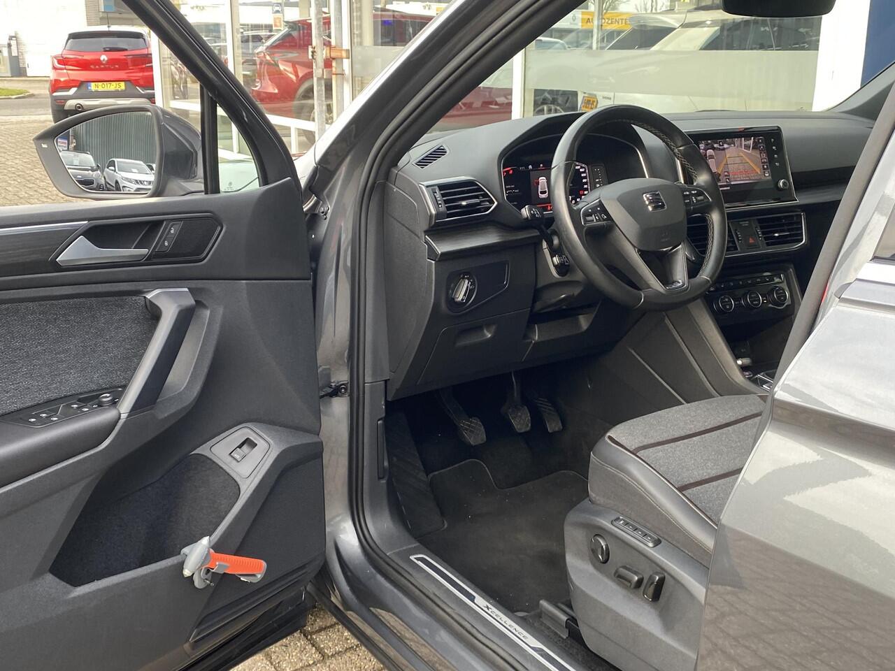 Seat Tarraco 1.5 TSI Xcellence / NL-Auto / Elektr.-Stoelen met Geheugen / Stoelverwarming V+A / Apple-Carplay & Android-Auto / Adaptieve Cruise-Control / Climate-Control / Elektr.-Trekhaak / Elektr.-Achterklep / Keyless / Draadloze-Telefoonlader / DAB Radio-Bluetooth 