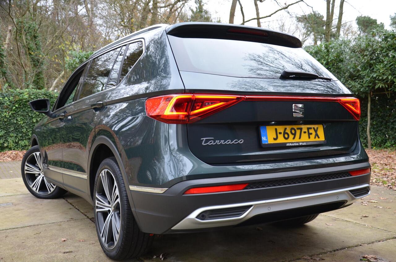 Seat Tarraco 1.5 TSI Xcellence 7 Persoons Automaat/Navi/Pdc/Ecc/Achteruitrijcamera/Virtueel dashboard/Privacy-Glass/Cr-Controle/20-Inch Lmv/Stoel en achterbankverwarming/Leder