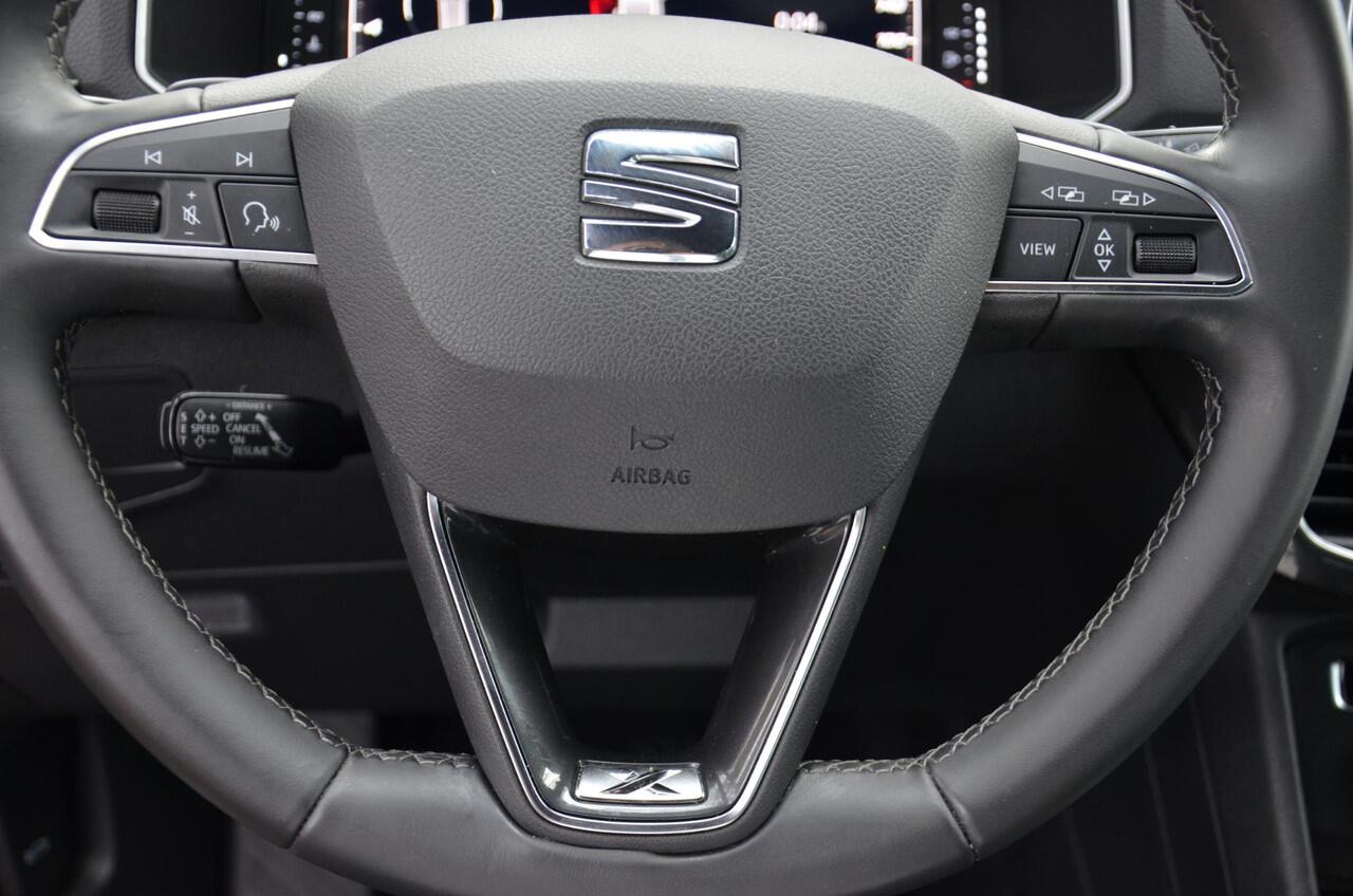 Seat Tarraco 1.5 TSI Xcellence 7 Persoons Automaat/Navi/Pdc/Ecc/Achteruitrijcamera/Virtueel dashboard/Privacy-Glass/Cr-Controle/20-Inch Lmv/Stoel en achterbankverwarming/Leder