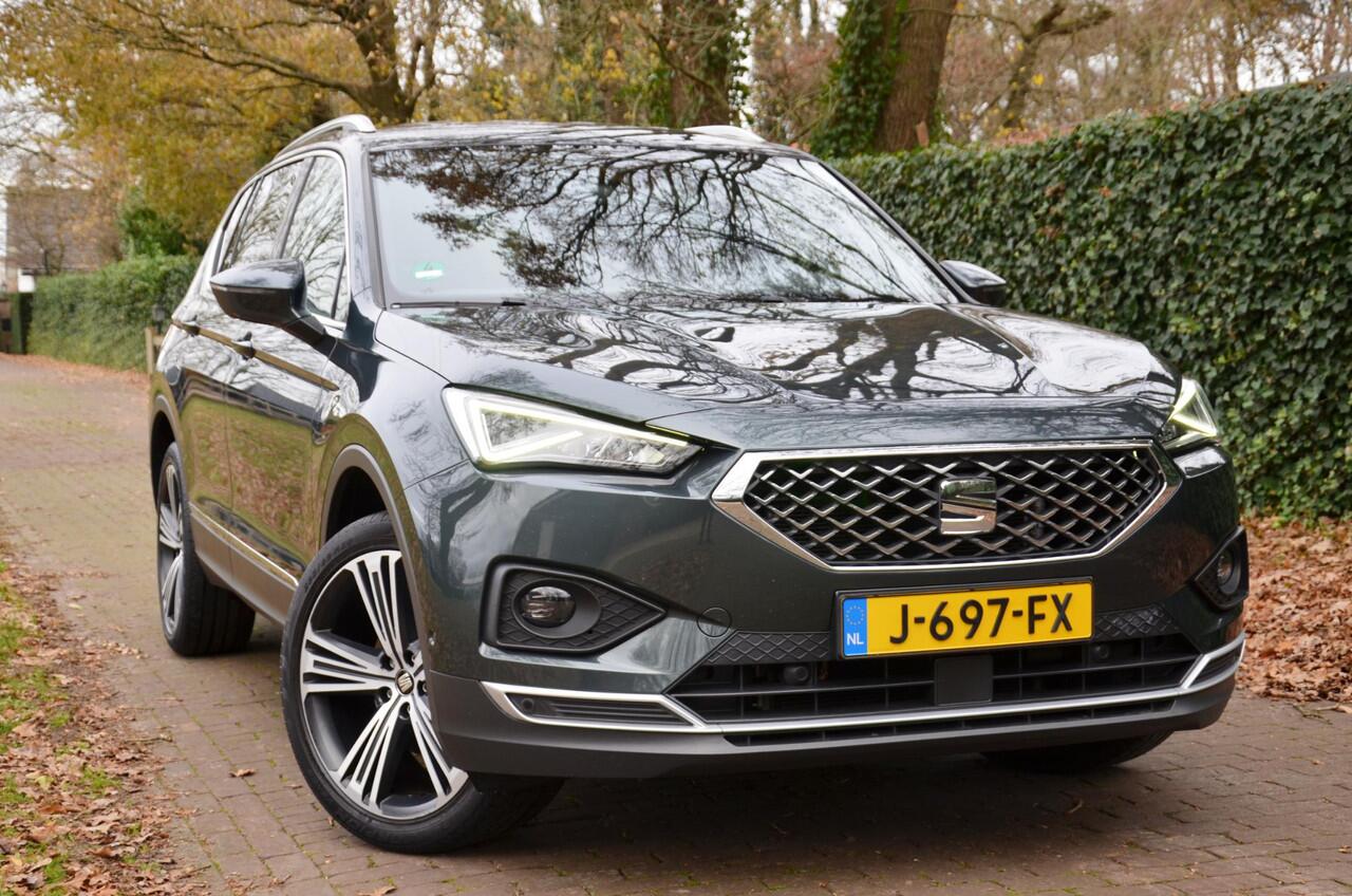 Seat Tarraco 1.5 TSI Xcellence 7 Persoons Automaat/Navi/Pdc/Ecc/Achteruitrijcamera/Virtueel dashboard/Privacy-Glass/Cr-Controle/20-Inch Lmv/Stoel en achterbankverwarming/Leder