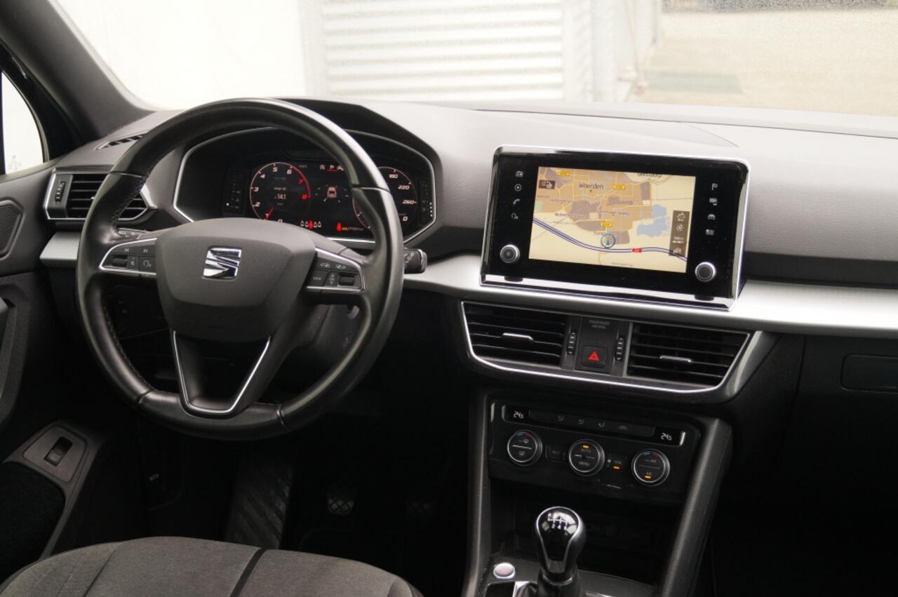 Seat Tarraco 1.5 TSI 150pk Style 7-persoons -LED-NAVI-ECC-PDC-
