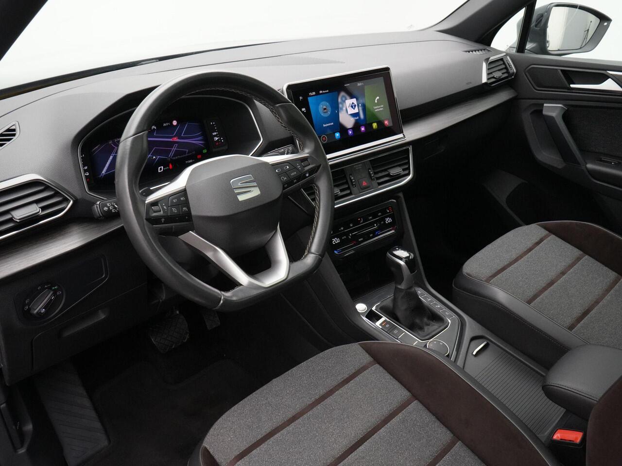 Seat Tarraco 1.4 TSI e-Hybrid 245 pk PHEV Xcellence | Panoramadak | Trekhaak | Rondomzicht camera | Stoel-/achterbankverwarming | Adaptive Cruise | Standkachel | Side Asist | 19 inch