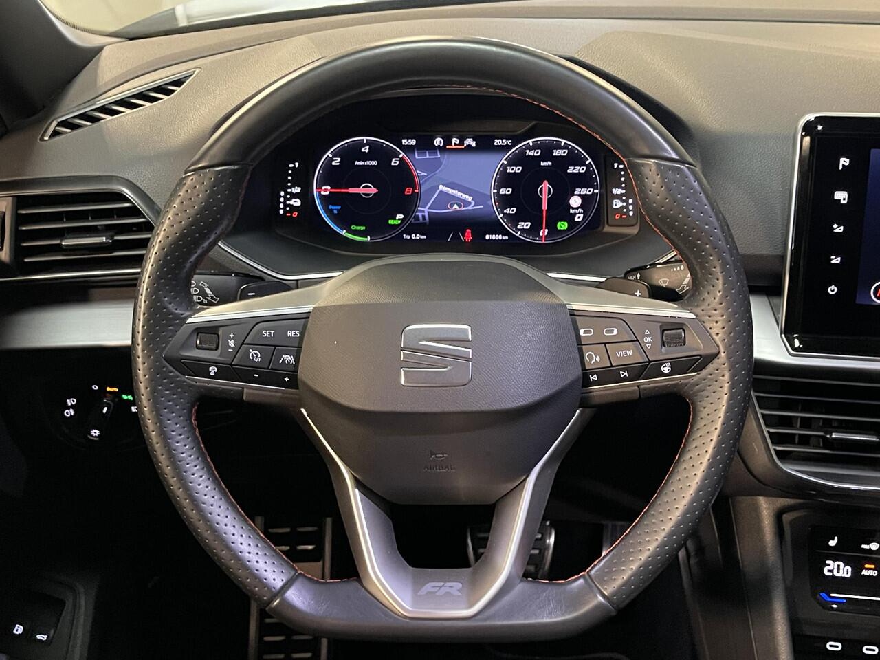 Seat Tarraco 1.4 TSI e-Hybrid PHEV FR Business Intense 20"/Panoramadak/Elektrische klep/Virtual Cockpit/360 Camera/Stuur + stoelverwarming v+a/LED/Apple Carplay & Android Auto