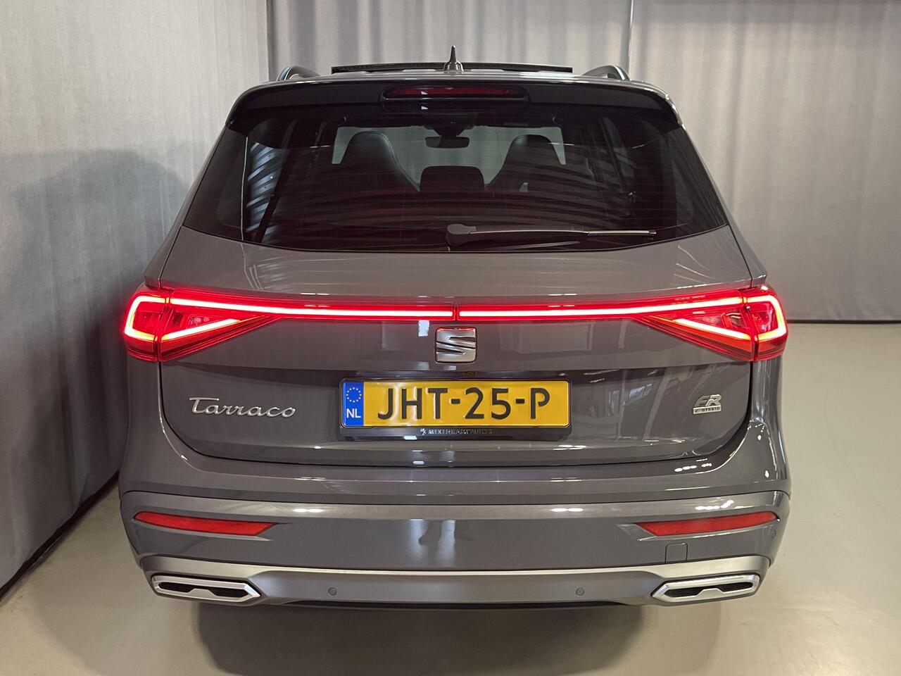 Seat Tarraco 1.4 TSI e-Hybrid PHEV FR Business Intense 20"/Panoramadak/Elektrische klep/Virtual Cockpit/360 Camera/Stuur + stoelverwarming v+a/LED/Apple Carplay & Android Auto