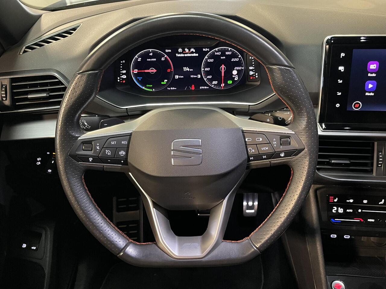 Seat Tarraco 1.4 TSI e-Hybrid PHEV FR Business Intense 20"/Elektrische klep/Virtual Cockpit/360 Camera/Stuur + stoelverwarming v+a/LED/Apple Carplay & Android Auto