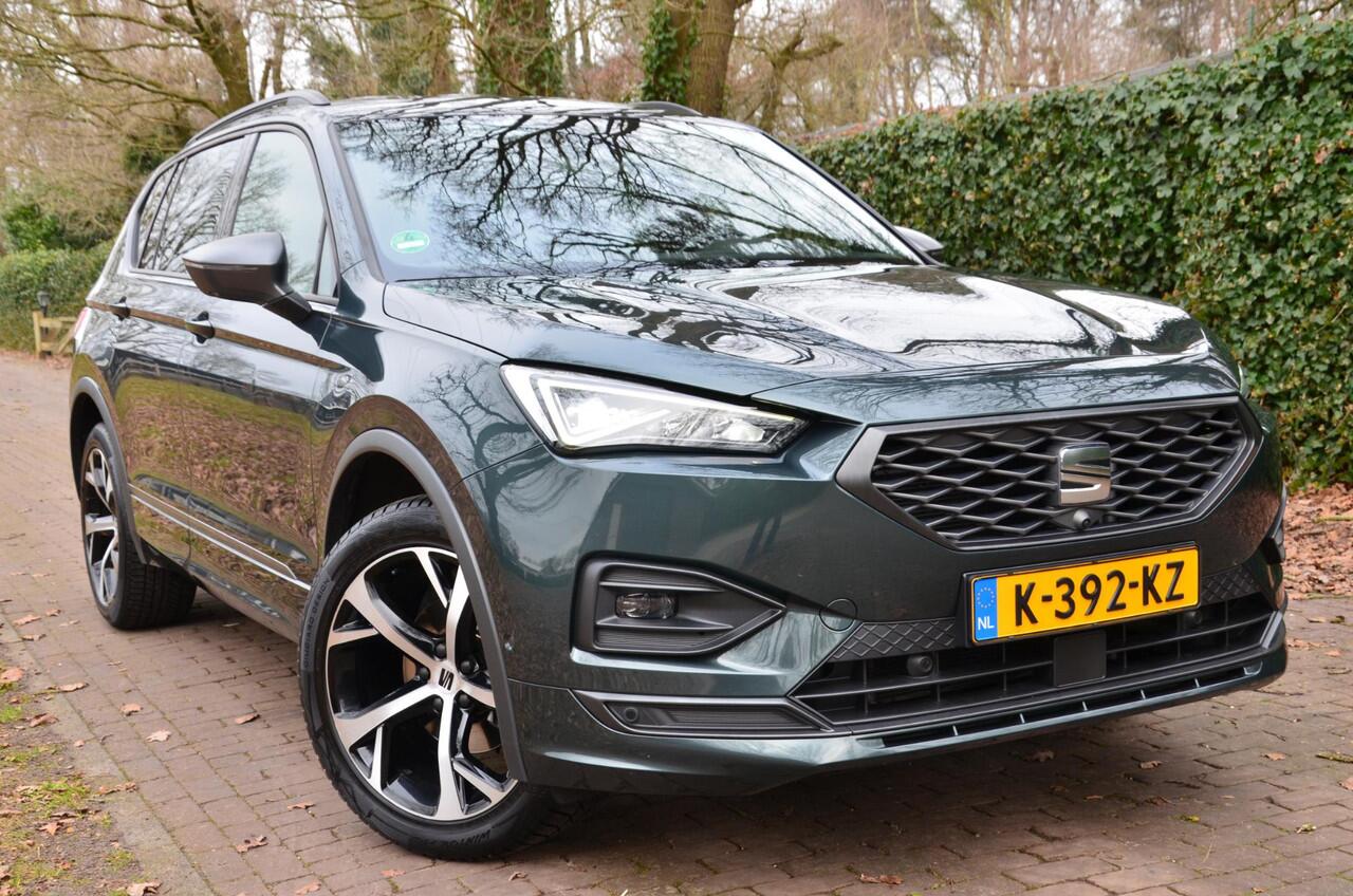 Seat Tarraco 1.5 TSI FR Automaat/Navi/Pdc/Ecc/Stoelverwarming/Leer/360°-camera/Achterbank verwarmd/Driver Assistance Pack/Volledig digitaal instrumentenpaneel/Trekhaak-Wegklapbaar/Privacy-Glass