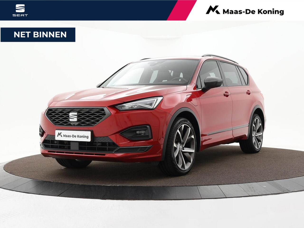 Seat Tarraco 1.4 TSI e-Hybrid 245pk DSG PHEV FR · Panoramadak · Trekhaak · 360gr camera · Leder · Elektrische stoelverstelling · 20'' velgen ·