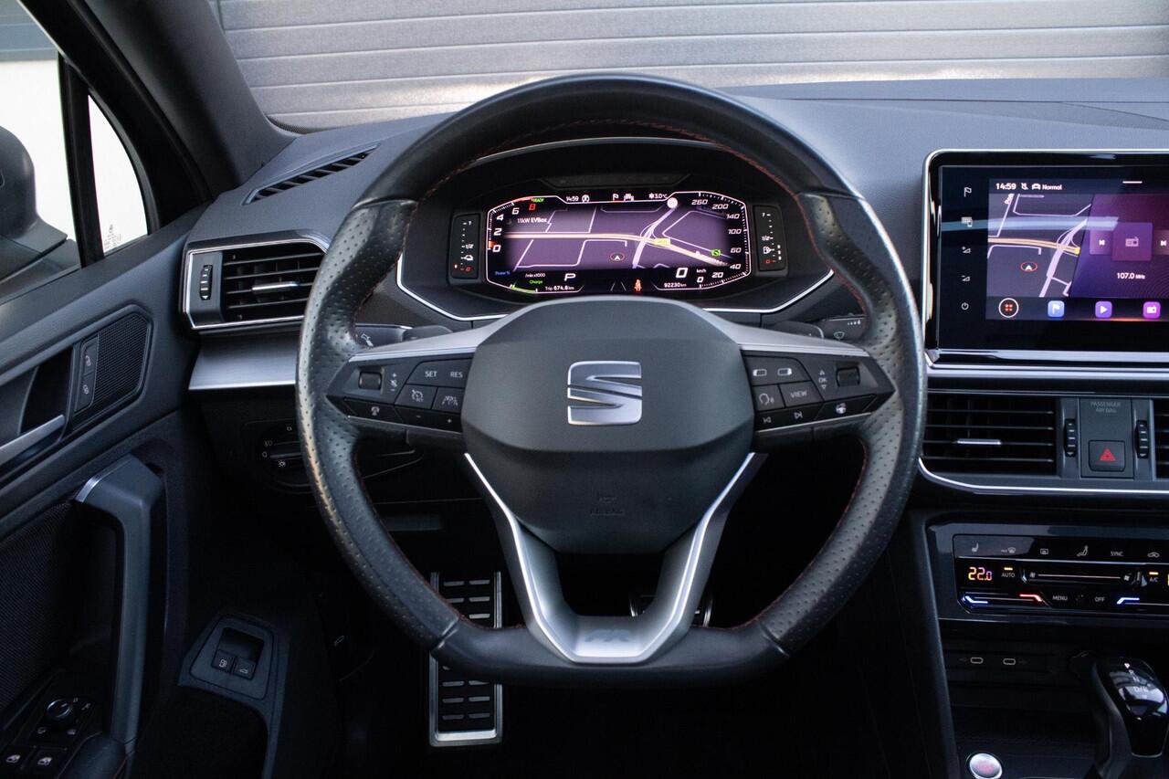 Seat Tarraco 1.4 e-HYBRID 245PK FR DSG PANO CAMERA MEMORY TREKHAAK STOELVERWARMING