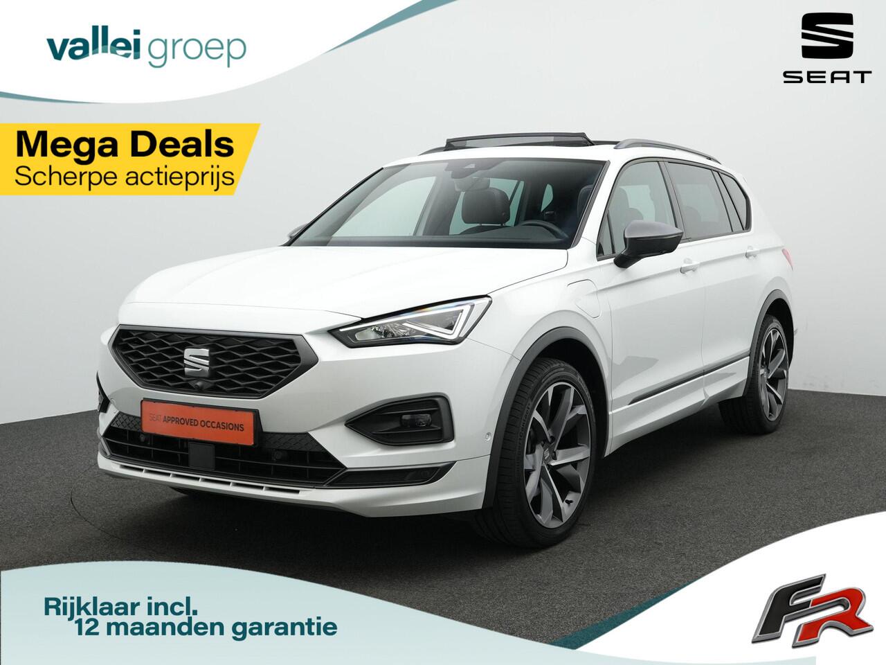 Seat Tarraco 1.4 TSI e-Hybrid 245 pk DSG PHEV FR Business Intense | Panoramadak | Trekhaak | Leder | Adaptief onderstel | Rondomzicht camera | Stuur-/achterbankverwarming