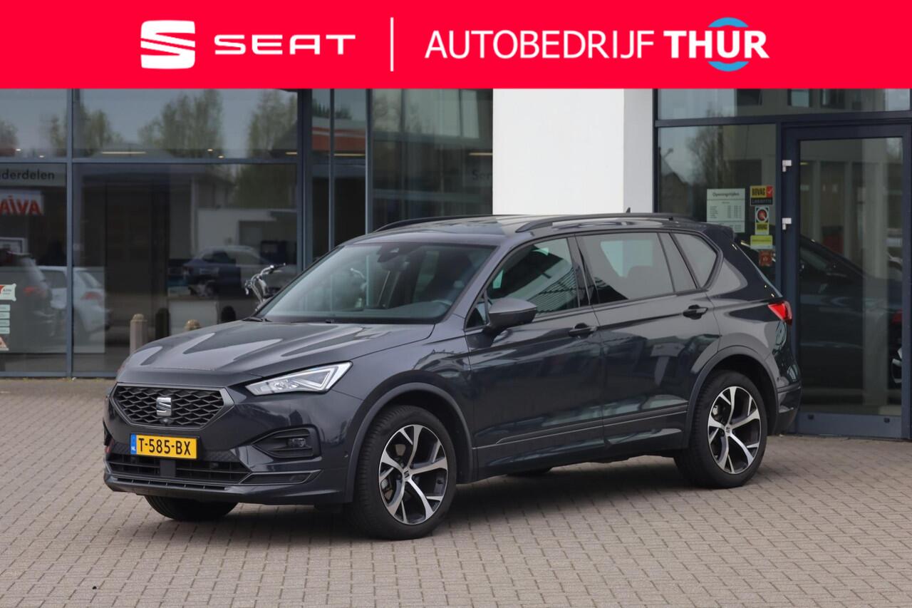 Seat Tarraco 1.5 TSI FR Business Intense 150PK / 110kW DSG, NL auto 1e eigenaar, alarm klasse III, dodehoek sensor (side assist), elektrische achterklep (easy open), keyless start & entry, navigatie, 19" 'Cosmo Grey' LMV, rondomzicht camera (360 graden), adaptieve cru