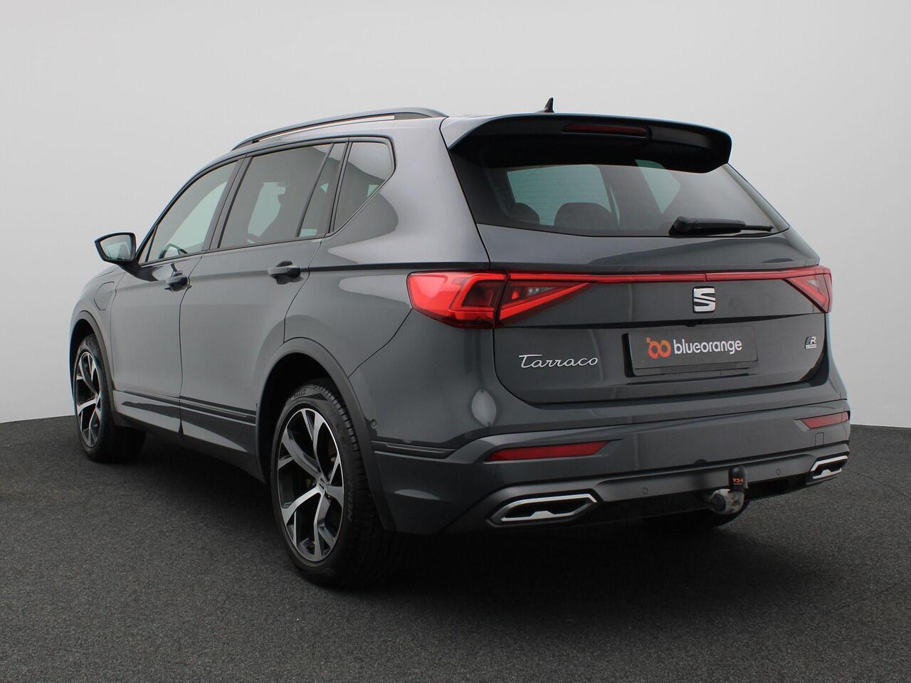 Seat Tarraco 1.4 TSI e-Hybrid PHEV FR Business 245PK DSG Achteruitrijcamera, Trekhaak, Alarm, Keyless, Stoel-Stuurverwarming, Elektr. Achterklep, Side Assist, 19" LM Velgen, Adaptieve Cruise Control