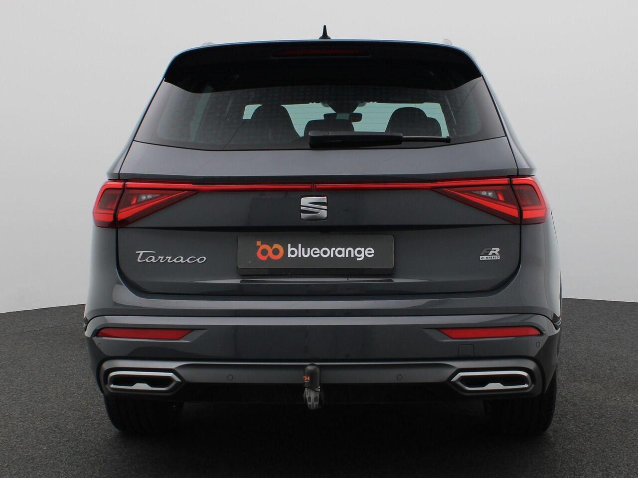 Seat Tarraco 1.4 TSI e-Hybrid PHEV FR Business 245PK DSG Achteruitrijcamera, Trekhaak, Alarm, Keyless, Stoel-Stuurverwarming, Elektr. Achterklep, Side Assist, 19" LM Velgen, Adaptieve Cruise Control