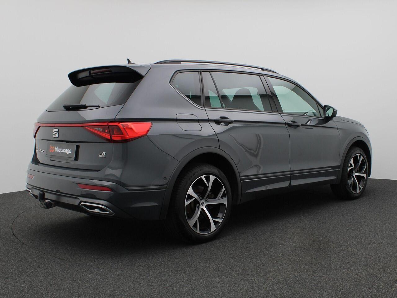 Seat Tarraco 1.4 TSI e-Hybrid PHEV FR Business 245PK DSG Achteruitrijcamera, Trekhaak, Alarm, Keyless, Stoel-Stuurverwarming, Elektr. Achterklep, Side Assist, 19" LM Velgen, Adaptieve Cruise Control
