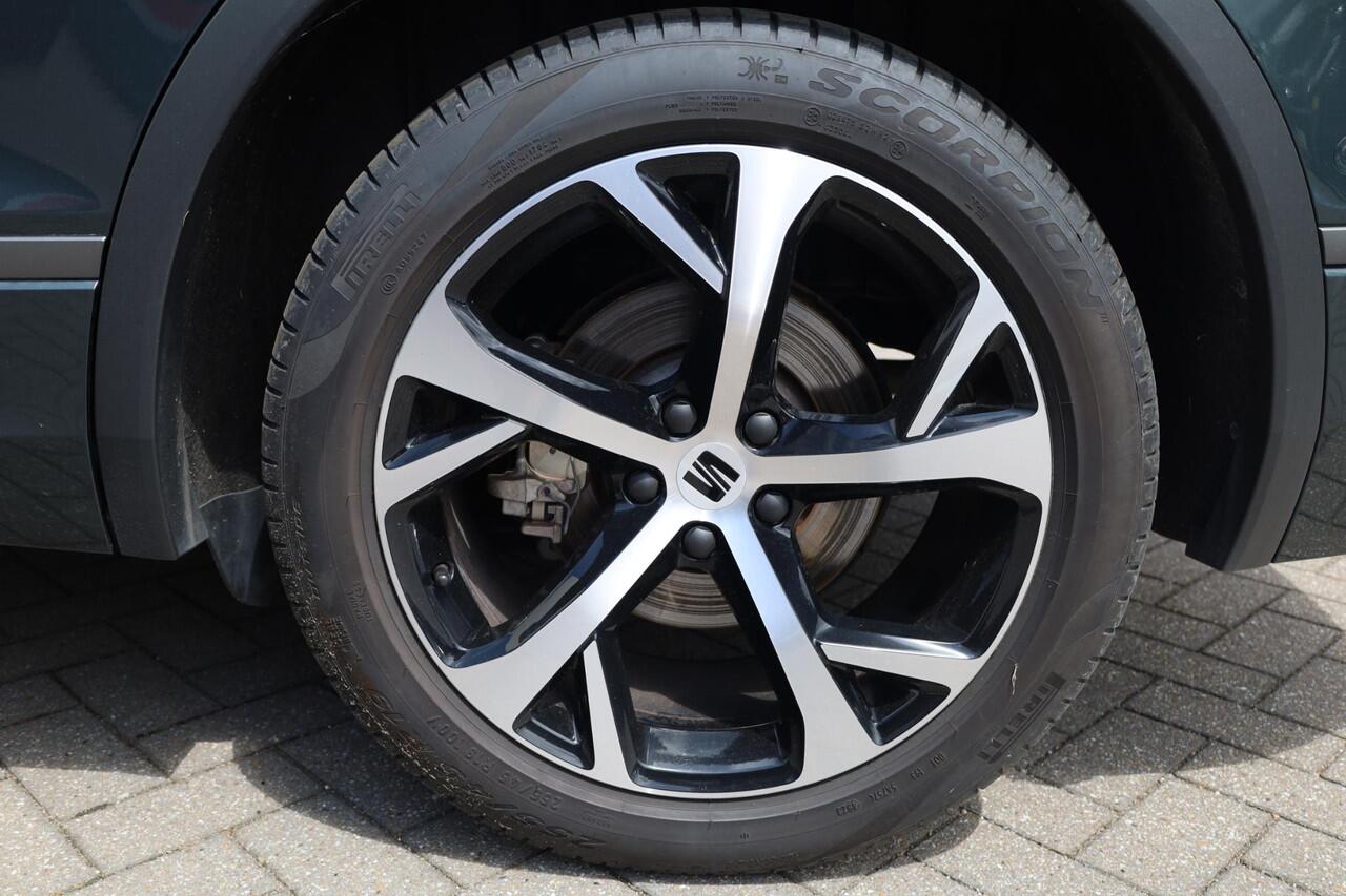 Seat Tarraco 1.4 TSI e-Hybrid PHEV FR Business 150PK / 110kW DSG, Trekhaak elektrisch uitklapbaar, Achteruitrijcamera (rear view), elektrische achterklep, keyless entry, verwarmbare voor- en achterstoelen, verwarmbaar multifunctioneel lederen stuurwiel, adaptieve crui