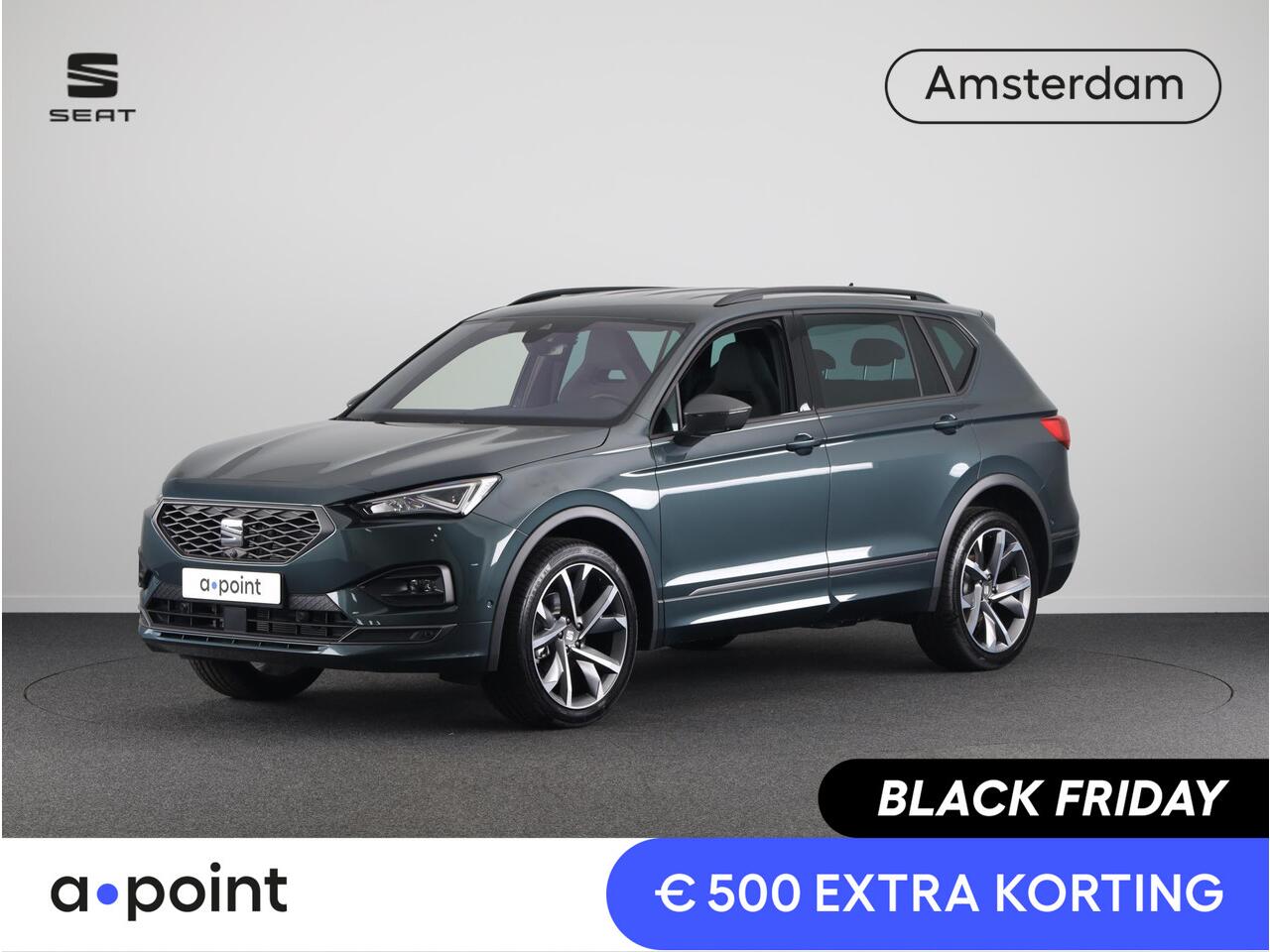 Seat Tarraco 1.5 TSI FR Business Intense 150pk DSG | Verlengde garantie | Elektrisch verstelbare voorstoelen met geheugen | Verwarmbare voorstoelen |
